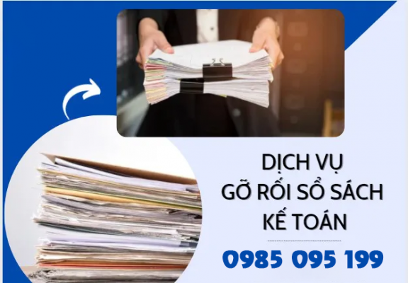 Dịch vụ Gỡ rối sổ sách kế toán