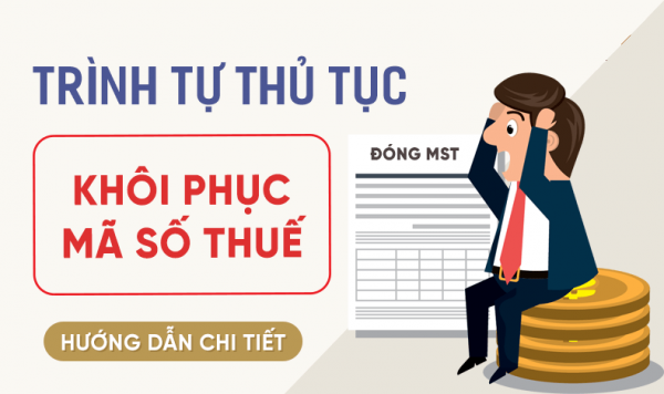 Khôi phục mã số thuế bị khoá